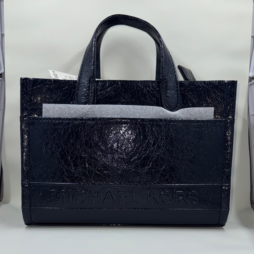 Michael Kors Shiny Black Handbag